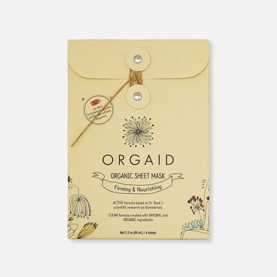 ORGAID Firming & Nourishing Sheet Mask Set (4 Masks)