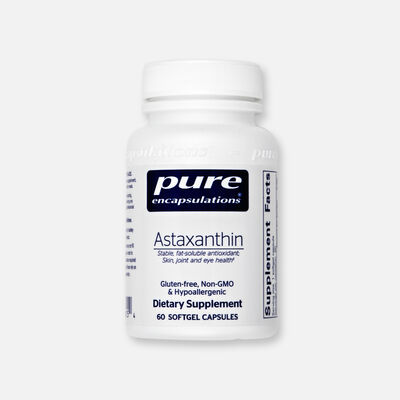 Pure Encapsulations Astaxanthin, Internal Sunscreen