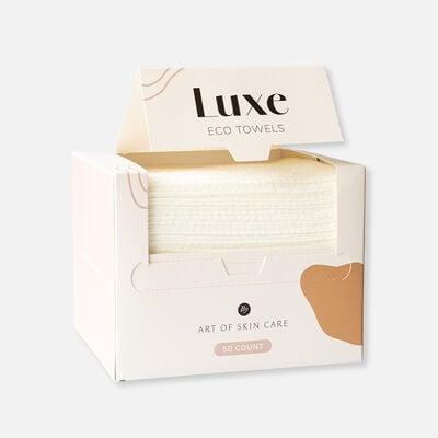 Art of Skin Care Luxe Eco Towels 50 ct.