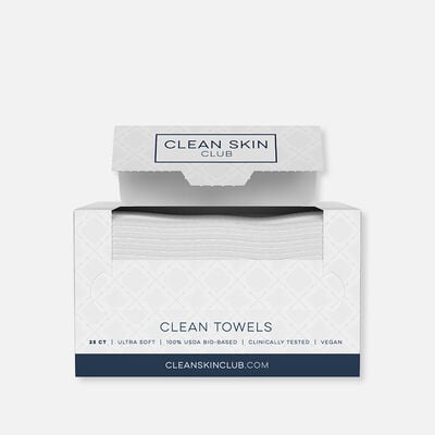 Clean Skin Club Clean Towels - 25 Count