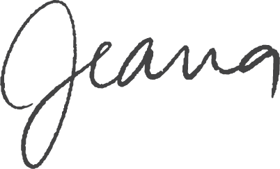 Jeana's signature