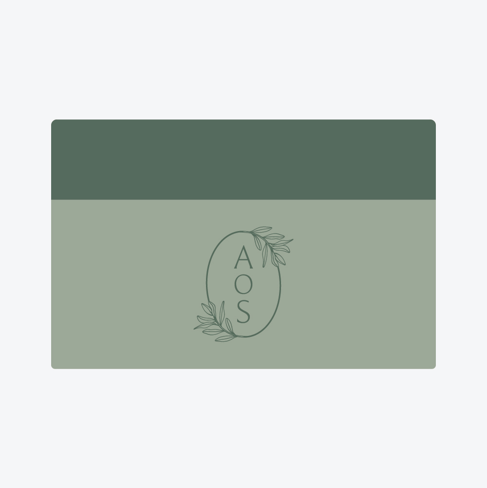 An illustration of an AOS Gift Card