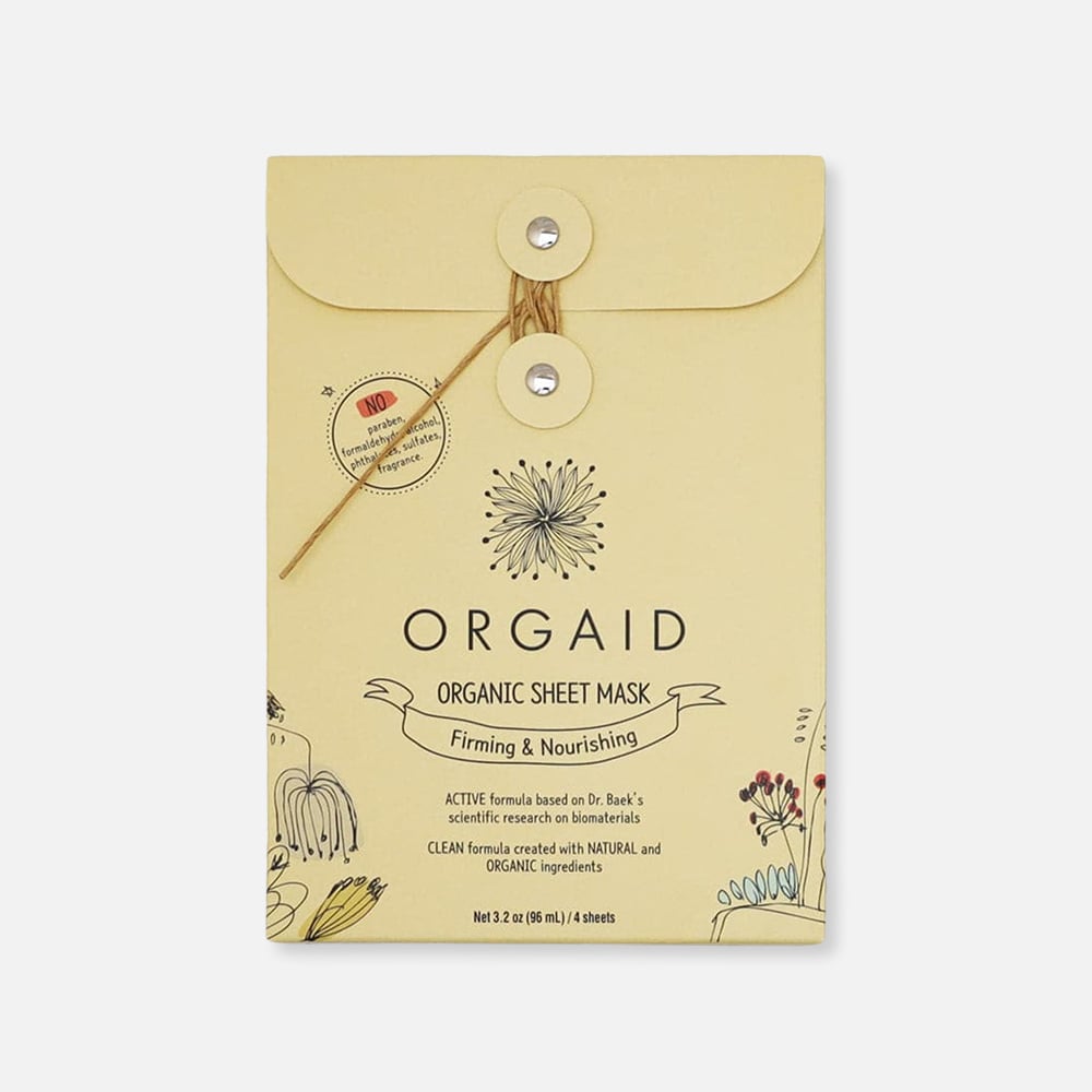 ORGAID Firming & Nourishing Sheet Mask Set (4 Masks)